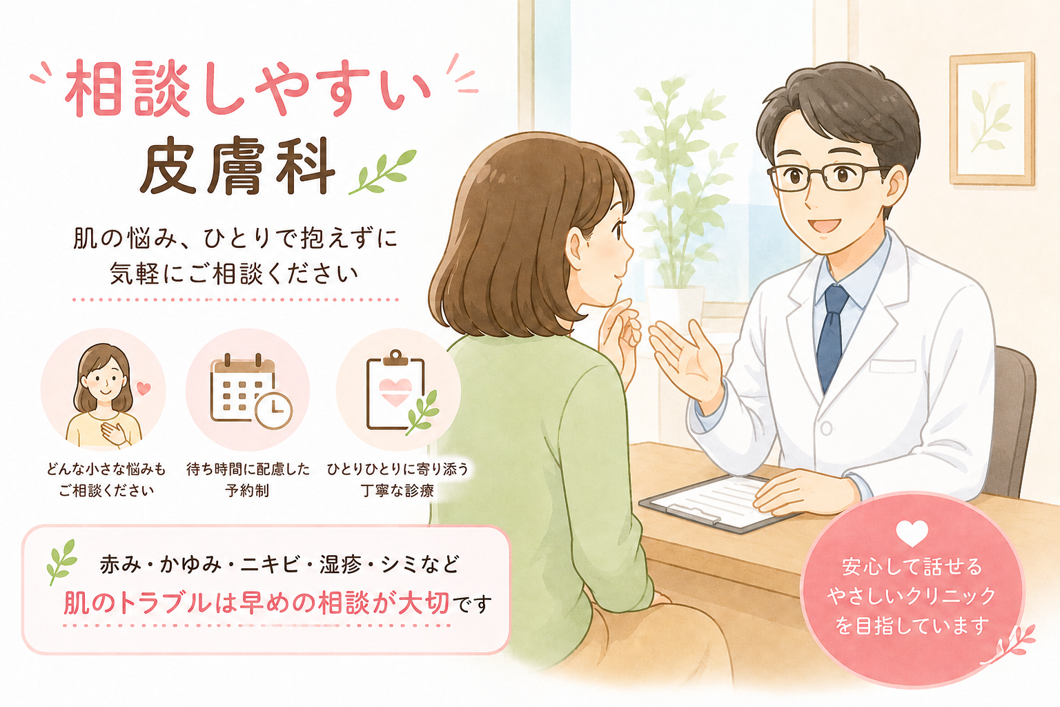 江東区方面からも相談しやすい菊川の皮膚科｜菊川皮膚科・消化器内科クリニック