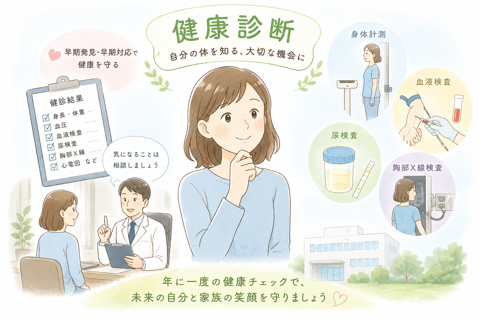 江東区方面から菊川周辺で健康診断後の相談先｜菊川皮膚科・消化器内科クリニック