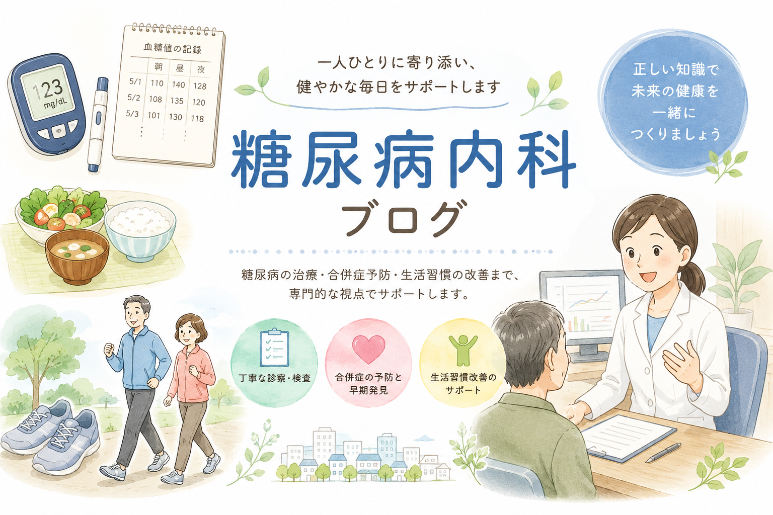 清澄白河方面から糖尿病内科を相談したい方へ